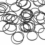 Supvox 50 Stck Quadratische Gummi kassettenspieler Riemen Stark Lang für Reparatur von Bandrekordern und Kassettenrecordern Langlebige Antriebsbänder für Reibungslosen Lauf