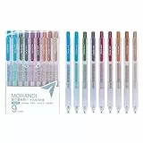 EooUooIP Gel-Tintenstifte, 0,5 mm feine Spitze Stifte, Künstler Markierungen flüssige Gel-Stift, niedliche Stifte für Erwachsene Kinder Malerei Bücher Zeichnung Malerei Schreiben Schule Büro Haus