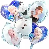 5 Stück Geburtstagsparty Deko, Luftballons Mädchen Geburtstagsparty Deko Party, Folienballons Birthday Decorations Mädchen Party Geburtstag Kindergeburtstag Geschenke