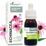 Echinacea Tropfen Hochdosiert 180mg/ml 50ml - Immunsystem Stärken Erwachsene & Kinder - Unterstützt Abwehrkräfte Natürlich - Echinacea Tabletten Alternative immun komplex - Soria Natural