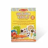 Melissa & Doug Spiele und Formen Scissor Skills Aktivität Block mit Kind sicher Schere | Aktivitätsbuch für Kinder | Kunsthandwerk | 20 Seiten | Geschenk für Jungen oder Mädchen - FSC zertifizierte