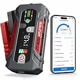 LOKITHOR JT400 Starthilfe & Batterietester, 2500A 12V Starthilfe für bis zu 8,5L Benzin & 6,5L Diesel, tragbar, 2-in-1 Kfz-Batterieprüfer