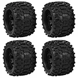VGEBY RC Reifen, 4 Stück RC Wheels Ersatz für 1/8 RC Crawler Reifen, 170x103mm, Outdoor, Sand, Fels Gelände, Modelleauto Rennen