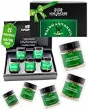 Hallingers Genuss Manufaktur Gewürz Jäger-Geschenk-Set - 5 Gewürze aus aller Welt in wertiger Geschenkbox mit Rezept-Booklet 'Waidmannsheil', Jagd-Geschenkidee für Jäger