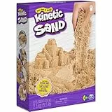 Kinetic Sand 2,5 kg Naturbraun - original kinetischer Sand aus Schweden, erfüllt alle gesetzlichen Anforderungen, bekannt aus Kindergärten, für kreatives Indoor-Sandspiel, für Kinder ab 3 Jahren