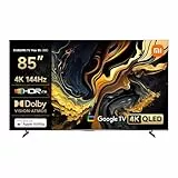 Xiaomi TV MAX 85 2025, Google TV, 85 Zoll, QLED, 144Hz, Smart TV, Dolby Vision