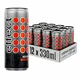 effect VODKA ENERGY Mixgetränk – Tray mit 12 x 330 ml Dosen Einweg, Premium Longdrink mit 10% Vol. Alkohol, klassischer Energy Geschmack gemischt mit 9 MILE Vodka – perfekt für unterwegs