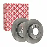 febi bilstein 18488 Bremsscheibe, vorne, ECE-R 90 zertifiziert, 2 Stück