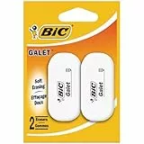 BIC 2 Radiergummis, Weiß