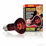Exo Terra Infrared Basking Spot, Wärmespotlampe, R20, 50W, Fassung E27, 1 Stück (1er Pack)