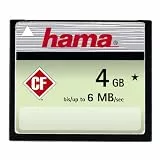Hama CompactFlash(TM) 4GB Card (Original Handelsverpackung)