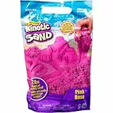 Kinetic Sand 907 g Pink im Beutel - von Stiftung Warentest getestet, original kinetischer Sand aus Schweden für Indoor-Sandspiel, fördert Feinmotorik und Kreativität, für Kinder ab 3 Jahren
