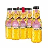 granini MIX-IT Vanilla Passion (6 x 0,75L), Maracuja Mango Vanille Fruchtsaftgetränk, Mocktail, Party-Drink, vegan, laktosefrei, mit Pfand