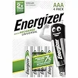Energizer Universal HR03 Micro (AAA)-Akku NiMH 500 mAh 1.2 V 4 St.
