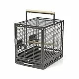 Montana Cages | Transportkäfig EVO für Sittiche & Papageien - Antik | Transportkäfig & Reisekäfig