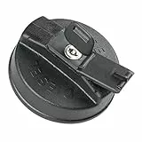 Lampa D-6, Abdeckung Belüfteter Tankdeckel - Ø 60 mm, Schwarz, Kunststoff, Auto, Motorrad