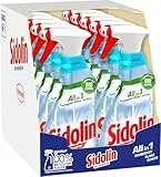 SIDOLIN Streifenfrei All in 1 Cristal (10 x 500 ml), Glasreiniger verleiht Sauberkeit, Glanz & Schutz, Fensterreiniger mit Bio-Alkohol, Flasche aus 100% recyceltem Plastik