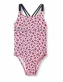 Playshoes UV-Schutz Badeanzug Mädchen Schwimmanzug Badebekleidung, pink Leo, 122/128