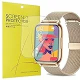 Onetuo Schutzfolie Kompatibel für FMK Smartwatch 1.7', HD klar Flexible TPU Displayschutzfolie für FMK I22 Smartwatch (6 Pack)