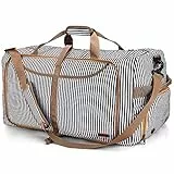Vogshow Reisetasche Damen Herren Groß 100L Faltbare Reisetaschen Wasserdicht Sporttasche mit Schuhfach