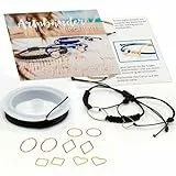 Vintageparts Minimalistische Armbänder selber machen - DIY Schmuck-Set Lena - Bastel-Set für Freundschafts-Bänder - Geschenk für Hochzeit & Geburtstag