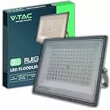 V-TAC LED Strahler für Außenbereich 100W - [Samsung-Chip + RLE-Technologie] - 8150 Lumen - IP65 - Fluter für Haus, Garten, Garage, Lager - CCT 3-IN-1 Licht Warm, Kalt oder Neutral