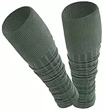 TODO Stulpen Baumwolle Damen - Weich und Bequem Beinlinge zum jeden Tag, Tanzen, Sport, Gym, Bergtouren - Beinwärmer (Grün)