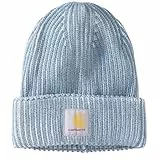 Carhartt Unisex - Erwachsene Rib Knit Acrylic Hat, Farbe:Thundercloud, Größe:one Size