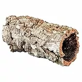 Trixie 76401 1 natur Korkröhre, M: Ø 9-14cm / ca. 25-40cm Versteck und Unterschlupf für Kleintiere und Vögel