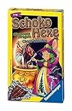 Ravensburger 23082 - Schoko Hexe, Mitbringspiel für 2-6 Spieler, Kartenspiel ab 5-10 Jahren, kompaktemat, Reisespiel - Ostergeschenke für Kinder, Meerkleurig