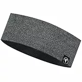 Reflektierendes Stirnband für verbesserte Sichtbarkeit bei Nacht - Perfekt für Joggen/Laufen/Walking/Fahrrad/Reiten-Dünn Atmungsaktiv Unterhelm Schweißband Unisex Einheitsgröße (Anthrazit)