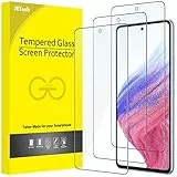 JETech Schutzfolie für Samsung Galaxy A53 5G / A52 / A52 5G / A52s 5G, 9H Panzer Schutz Glas Folie Displayschutz, Anti-Kratzer, HD Klar, 3 Stück