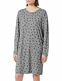 Triumph Damen Endless Comfort NDK LSL Night Shirt, DARK GREY MELANGE, 44