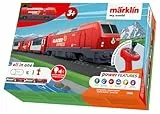 Märklin My World 29348 - Startpackung Glacier Express, akkubetrieben, mit USB Ladekabel und Magnetkupplungen, H0