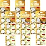 GutAlkaLi 30 Stück CR2032 3V Batterien CR 2032 Knopfzelle Lithium Knopfzellen 3 Volt CR2032