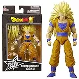 BANDAI - Dragon Ball Super - Dragon Stars Actionfigur 17 cm - Super Saiyan 3 Goku - Offizielle Dragon Ball Lizenz - Gelenkige Super Saiyan 3 Goku Figur - Spielzeug für Kinder ab 4 Jahren - 36184J