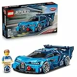 LEGO Speed Champions Bugatti Vision Gran Turismo Hypersportwagen - Modellbau mit sammelbarer Fahrer Minifigur - Gaming Geschenkidee für Jungen ab 9 Jahren und Motorsportfans - 77253