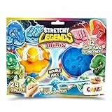 STRETCHY LEGENDS Minis Double - 2er Pack Elastische Actionfiguren für Kinder, Klebrige & Dehnbare Superhelden Figuren zu Sammeln