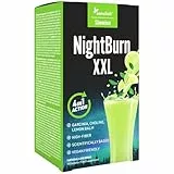 Garcinia Cambogia, Vitamin C, Vitamin B6, Zichorie, Cholin und Inulin - Reich an Ballaststoffen - 10 Beutel für 10 Tage - Mit Gratis E-Book - NightBurn XXL, Slimmium Sensilab