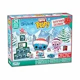 Funko Bitty Pop! Countdown Calendar: Stitch Holiday - Lilo and Stitch- Adventskalender - 24 Tage der Überraschung - Vinyl-Minifigur Zum Sammelns - Mystery Box - Geschenkidee