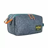 Tatonka Kulturbeutel Cosmetic Double Zip Pouch (6L) - Große Waschtasche mit doppelter Reißverschlussöffnung und Mehreren Fächern - 17 x 27 x 13 cm (Navy)