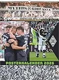 N Neumann - Borussia Mönchengladbach 2026 – Wandkalender XL 48x64 cm mit 12 Monatsblättern, internationalem Kalendarium & Spiralbindung, ... mit Spielerfotografien: Posterkalender 2026
