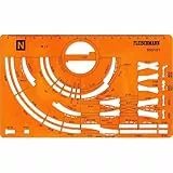 Fleischmann 995101 Gleisplanschablone passend für Fleischmann N-Gleis mit Schotterbett