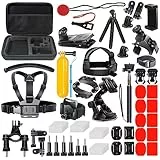 DIKER 70 in 1 Zubehör Set Action Cam, Accessory Kit für GoPro Hero Black 13 12 11 10 9 8 7, AKASO, DJI Osmo Action, Insta360 one, XIAOMI 4K