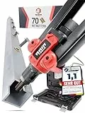 RAM TOOLS® Nietmutternzange, Nietzange Set inkl. 70 Nietmuttern, MIT Bohrloch/-größentabelle, Dorne in M3 M4 M5 M6 M8 M10 M12, Profi Blindnietmutternzange