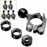 Sptchapn 1 Zoll Kugelhalterung Zubehör Aluminiumlegierung Passend für Lenkerhalterung Kugel Kompatibel mit 1' Kugelpfannensystemen (R18*5)