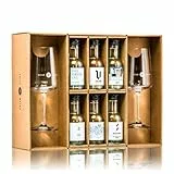 GEILE WEINE Wein Mini Tasting Set (12 x 0,1) Deutscher Weisswein, Rotwein und Rosé im Probierset