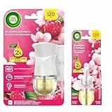 Air Wick Duftstecker Starter-Set Paket inklusive 1 Geräte & 2x19ml Kirschblüte & Himbeere Nachfüller