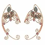 PACKOVE Elfen Ohrclips Ohne Ohrlöcher Quaste Elfenohren Feen Ohrclips Damen Fee Ohren Weihnachts Ohrclip Für Hochzeiten Halloween