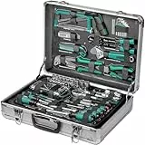 Brüder Mannesmann Werkzeugsatz, im Alukoffer, 124-teilig | M29072